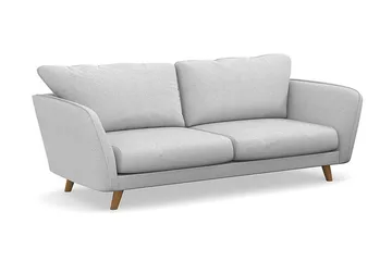 Trend Lyx 3-sits Tygsoffa - Ljusgrå - Möbler - Soffa - 3 sits soffa