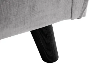 Trend Lyx 3-sits Tygsoffa - Ljusgrå - Möbler - Soffa - 3 sits soffa