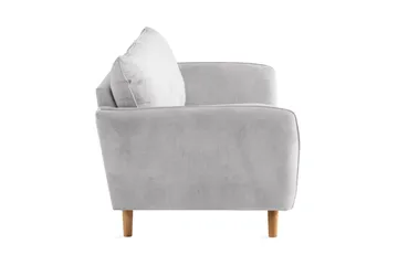 Trend Lyx 3-sits Tygsoffa - Ljusgrå - Möbler - Soffa - 3 sits soffa