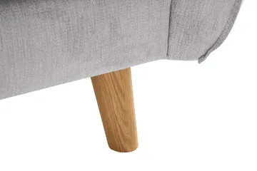Trend Lyx 3-sits Tygsoffa - Ljusgrå - Möbler - Soffa - 3 sits soffa