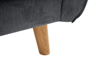 Trend Lyx 3-sits Tygsoffa - Mörkgrå - Möbler - Soffa - 3 sits soffa