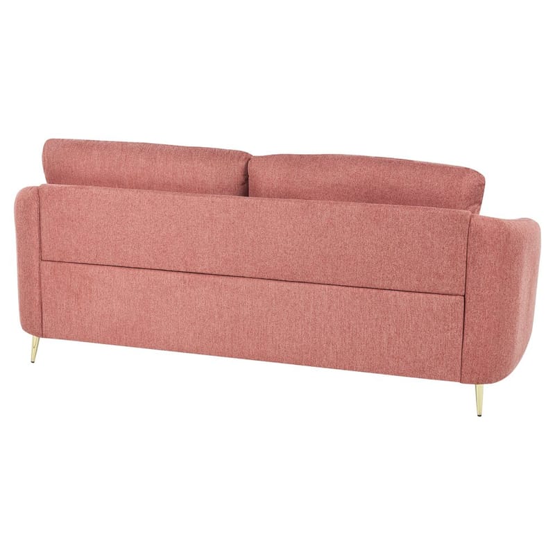 3-sits soffa Trosa - Rosa, guld - Möbler - Soffa - 3 sits soffa