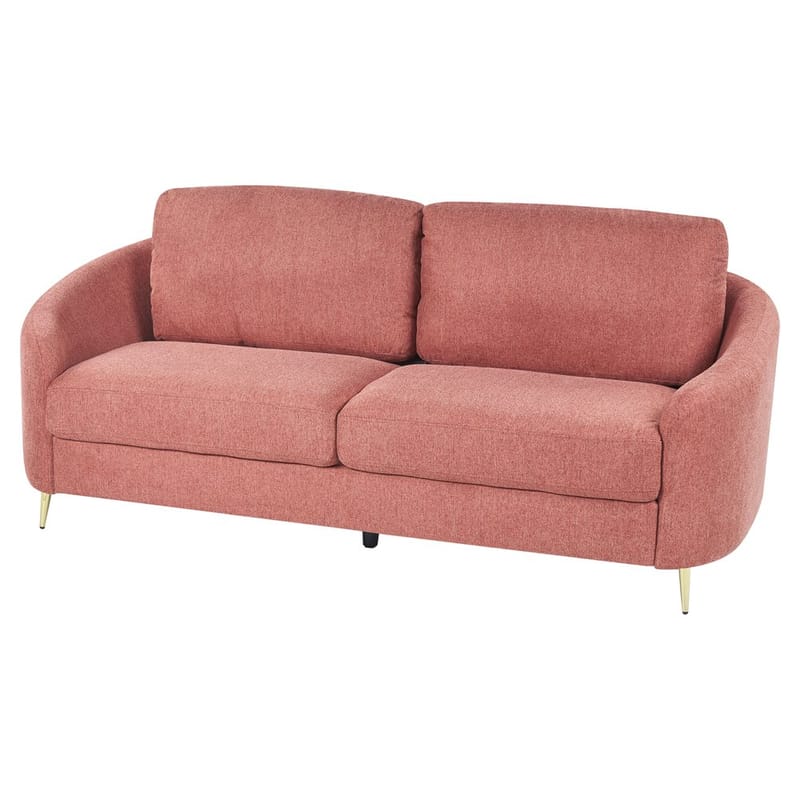 3-sits soffa Trosa - Rosa, guld - Möbler - Soffa - 3 sits soffa