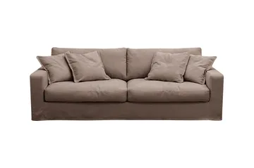Valencia Extra Djup 3-sits Soffa med avtagbar och tvättbar klädsel