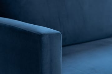 Vanlig Soffa utan divan & schäslong Bloom 3-sits Soffa blue - Möbler - Soffa - 3 sits soffa