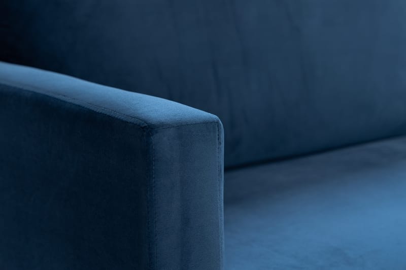 Vanlig Soffa utan divan & schäslong Bloom 3-sits Soffa blue - Möbler - Soffa - 3 sits soffa