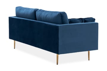 Vanlig Soffa utan divan & schäslong Bloom 3-sits Soffa blue - Möbler - Soffa - 3 sits soffa