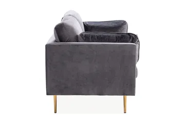 Vanlig Soffa utan divan & schäslong Bloom 3-sits Soffa Light grey - Möbler - Soffa - 3 sits soffa