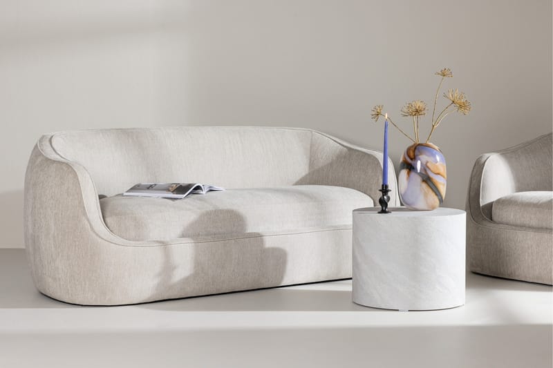 Vanlig Soffa utan divan & schäslong Venture Home Elio 3-sits Soffa Light grey - Möbler - Soffa - 3 sits soffa