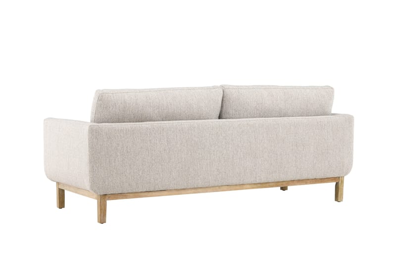 Vanlig Soffa utan divan & schäslong Venture Home Olympos 3-sits Soffa Beige - Möbler - Soffa - 3 sits soffa