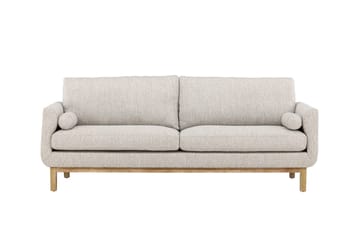 Vanlig Soffa utan divan & schäslong Venture Home Olympos 3-sits Soffa Beige - Möbler - Soffa - 3 sits soffa