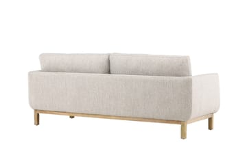 Vanlig Soffa utan divan & schäslong Venture Home Olympos 3-sits Soffa Beige - Möbler - Soffa - 3 sits soffa