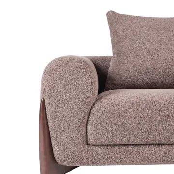 3-sits soffa Vinliden - Mörkbrun, Brun - Möbler - Soffa - 3 sits soffa