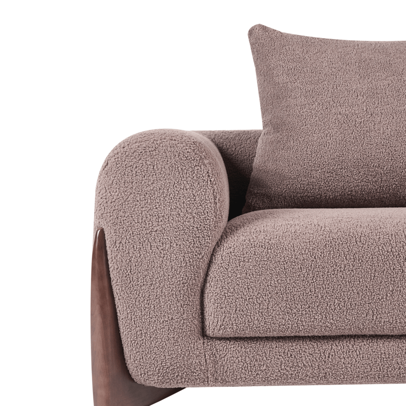 3-sits soffa Vinliden - Mörkbrun, Brun - Möbler - Soffa - 3 sits soffa