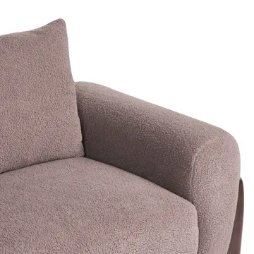 3-sits soffa Vinliden - Mörkbrun, Brun - Möbler - Soffa - 3 sits soffa