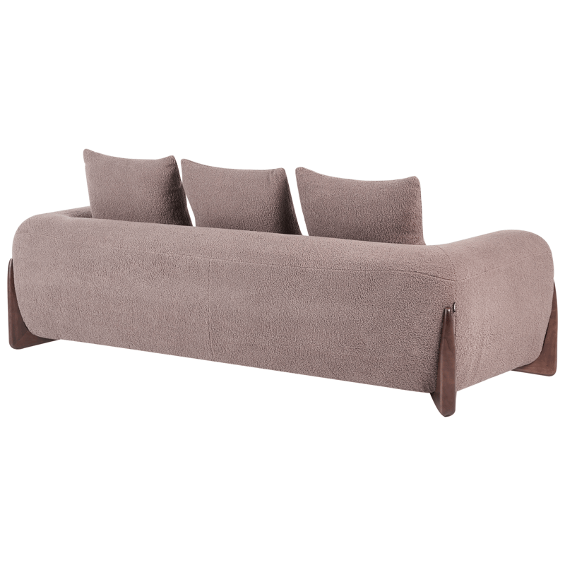 3-sits soffa Vinliden - Mörkbrun, Brun - Möbler - Soffa - 3 sits soffa