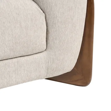 3-sits soffa Vinliden - Mörkbrun, Taupe - Möbler - Soffa - 3 sits soffa