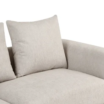 3-sits soffa Vinliden - Mörkbrun, Taupe - Möbler - Soffa - 3 sits soffa
