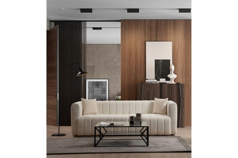 Viraa Soffa 3-sits - Beige - Möbler - Soffa - 3 sits soffa