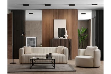 Viraa Soffa 3-sits - Beige - Möbler - Soffa - 3 sits soffa