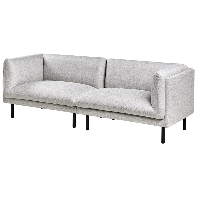 3-sits soffa Vorgod Tyg - Ljusgrå - Möbler - Soffa - 3 sits soffa