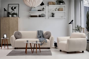 Whitecliffs Soffa 3-sits - Cream - Möbler - Soffa - 3 sits soffa