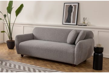 Whitecliffs Soffa 3-sits - Grå - Möbler - Soffa - 3 sits soffa