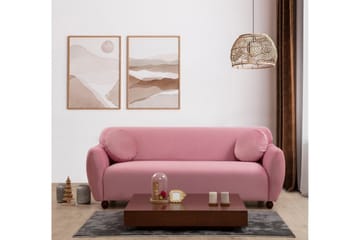 Whitecliffs Soffa 3-sits - Rosa - Möbler - Soffa - 3 sits soffa