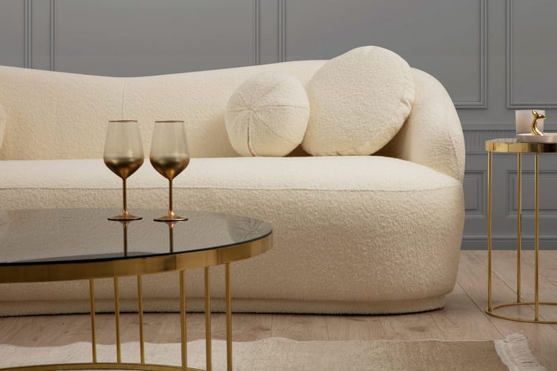 Yarrawonga Soffa 3-sits - Beige|Bouclé - Möbler - Soffa - 3 sits soffa