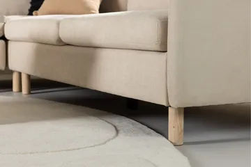 Zero Soffa 3-sits - Beige - Möbler - Soffa - Hörnsoffa