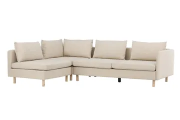 Zero Soffa 3-sits - Beige - Möbler - Soffa - Hörnsoffa