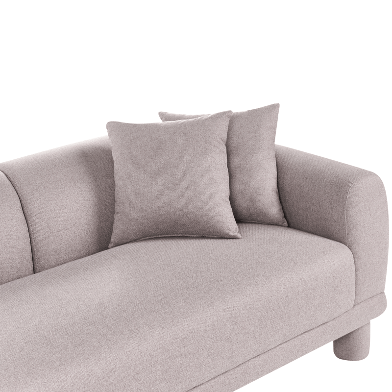 3-sits soffa Pori - Taupe - Möbler - Soffa - 3 sits soffa
