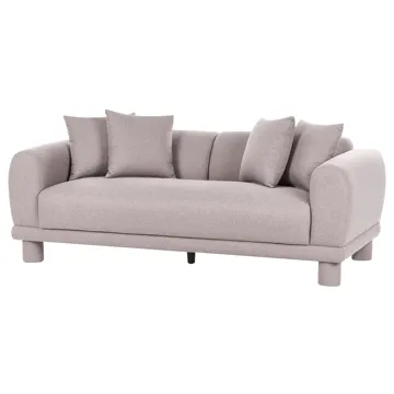 3-sits soffa Pori - Taupe - Möbler - Soffa - 3 sits soffa
