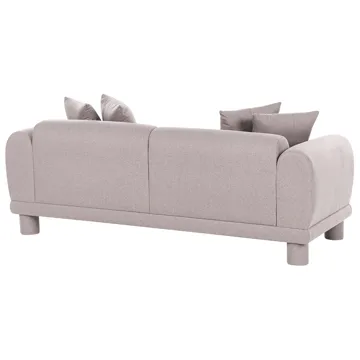 3-sits soffa Pori - Taupe - Möbler - Soffa - 3 sits soffa