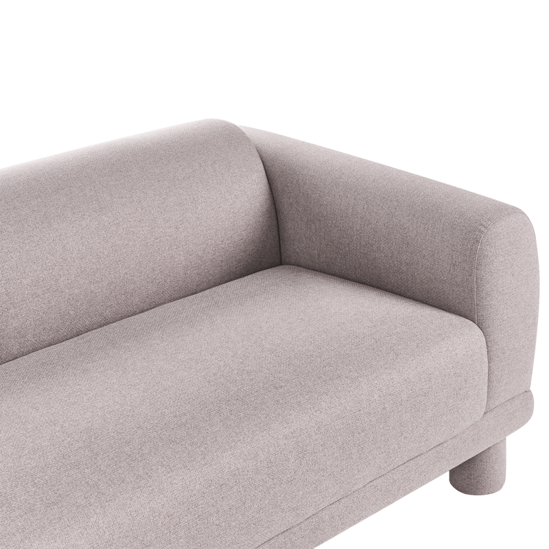 3-sits soffa Pori - Taupe - Möbler - Soffa - 3 sits soffa