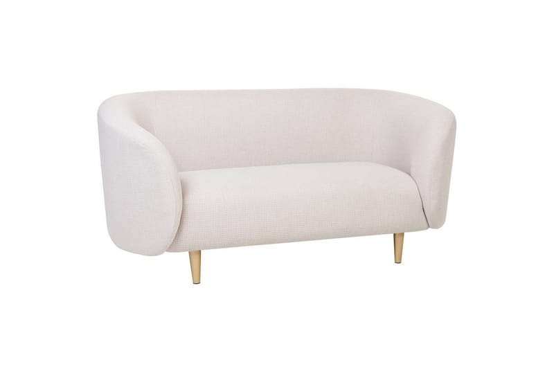 3-sits Soffgrupp Loen Beige/guld - Beige/guld - Möbler - Soffa - Soffgrupp