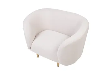 3-sits Soffgrupp Loen Beige/guld - Beige/guld - Möbler - Soffa - Soffgrupp