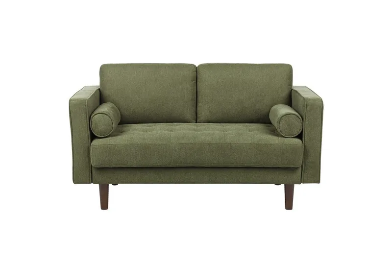 3-sits Soffgrupp Nurmo Grönt/mörkt trä - Grönt/mörkt trä - Möbler - Soffa - Soffgrupp