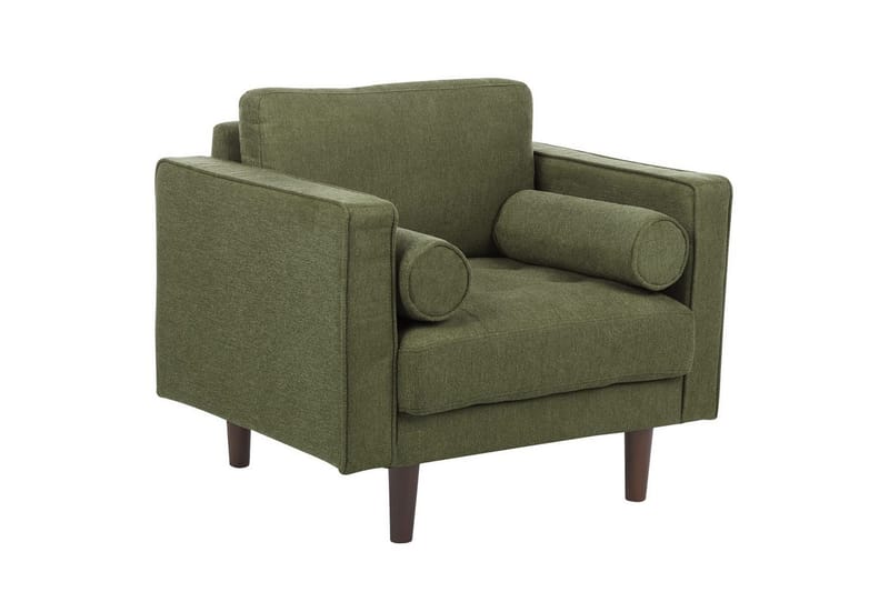 3-sits Soffgrupp Nurmo Grönt/mörkt trä - Grönt/mörkt trä - Möbler - Soffa - Soffgrupp
