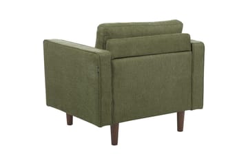 3-sits Soffgrupp Nurmo Grönt/mörkt trä - Grönt/mörkt trä - Möbler - Soffa - Soffgrupp