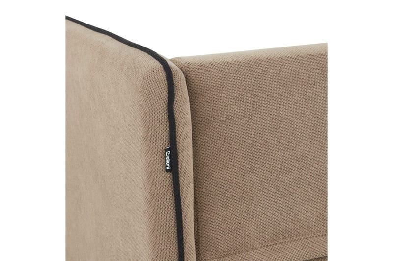 3-sitssoffa Altan Brun, Svart, Vänstervänd - Beige - Möbler - Soffa - Divansoffa & schäslongsoffa - 3 sits soffa med divan