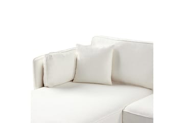 3-sitssoffa Altan Vit, Svart, Högervänd - Vit, Svart, Högervänd - Möbler - Soffa - Divansoffa & schäslongsoffa - 3 sits soffa med divan