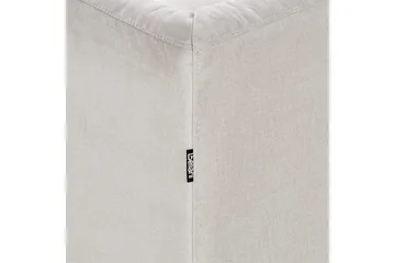 3-sitssoffa Byske Beige, mörkt trä - Beige, mörkt trä - Möbler - Soffa - 3 sits soffa