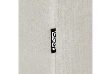 3-sitssoffa Byske Beige, mörkt trä - Beige, mörkt trä - Möbler - Soffa - 3 sits soffa