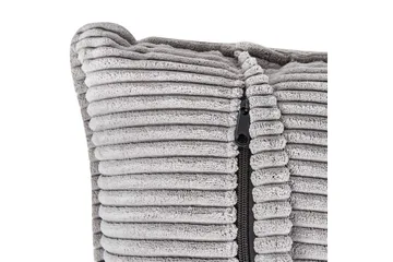 3-sitssoffa Dolva Grå, svart, Vänstervänd - Grå - Möbler - Soffa - Divansoffa & schäslongsoffa - 3 sits soffa med divan