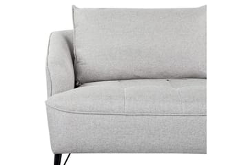 3-sitssoffa Hobro Grå, svart - Grå, svart - Möbler - Soffa - 3 sits soffa