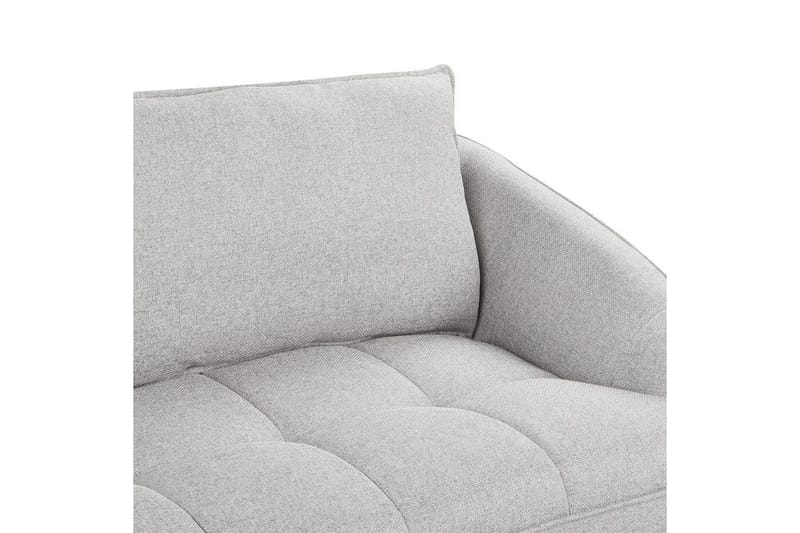 3-sitssoffa Hobro Grå, svart - Grå, svart - Möbler - Soffa - 3 sits soffa