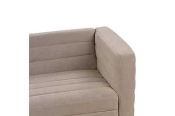 3-sitssoffa Hofn Beige, svart - Beige, svart - Möbler - Soffa - 3 sits soffa