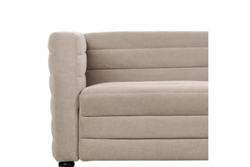 3-sitssoffa Hofn Beige, svart - Beige, svart - Möbler - Soffa - 3 sits soffa
