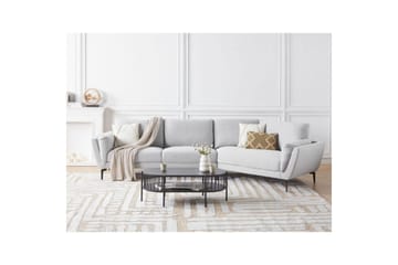 3-sitssoffa Kansseli Grå, svart - Grå - Möbler - Soffa - 3 sits soffa